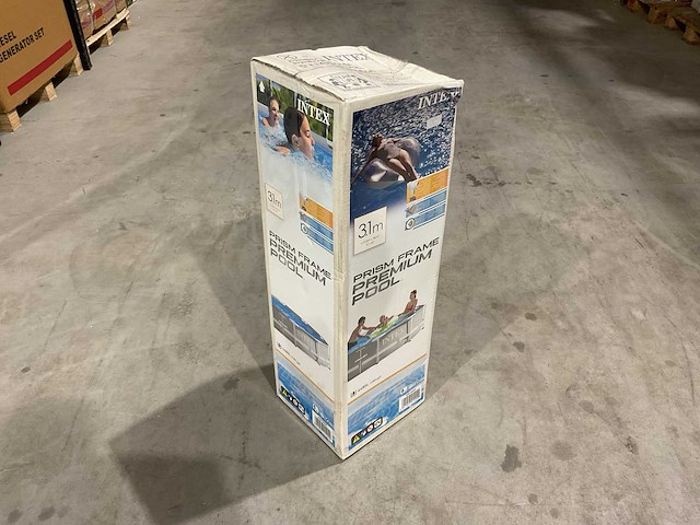 Intex 26700np prism frame premium 3,1m opzetzwembad - afbeelding 1 van  8