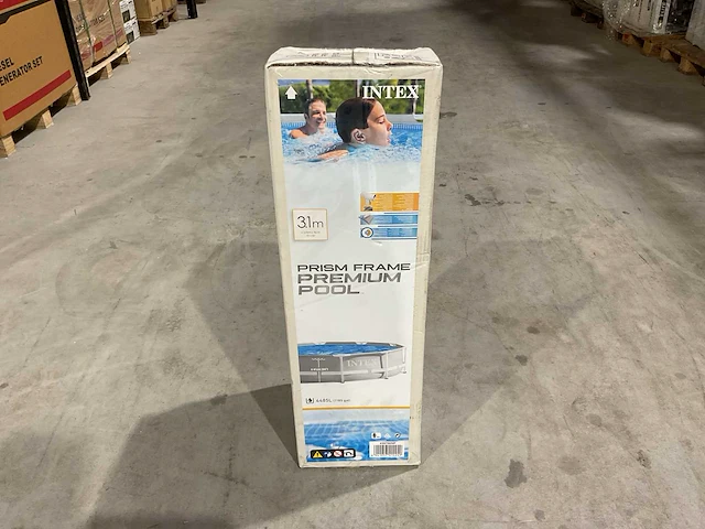 Intex 26700np prism frame premium 3,1m opzetzwembad - afbeelding 2 van  8