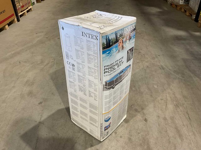 Intex 26712gn prism frame premium 3,7m opzetzwembad - afbeelding 5 van  8