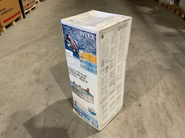 Intex 26712gn prism frame premium 3,7m opzetzwembad - afbeelding 7 van  8