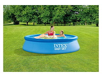 Intex 28108gn easy set zwembad set 244cm x 61cm rond blauw - afbeelding 3 van  4