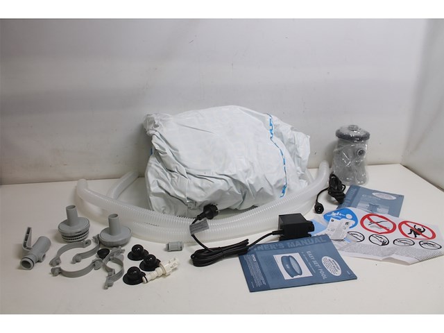 Intex 28108gn easy set zwembad set 244cm x 61cm rond blauw - afbeelding 4 van  4