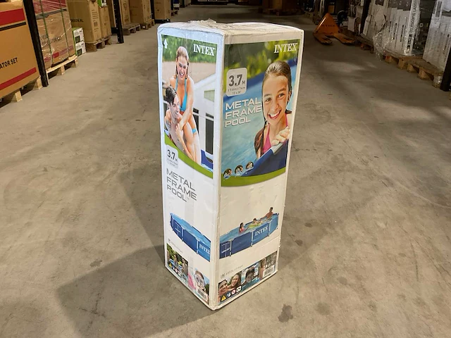 Intex 28210np 3,7m opzetzwembad - afbeelding 1 van  8