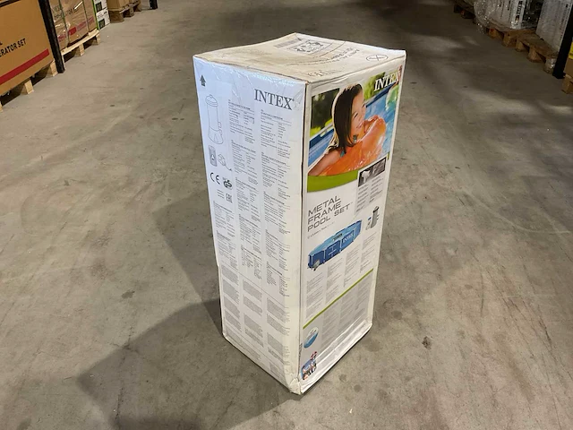 Intex 28212gn 3,7m opzetzwembad - afbeelding 5 van  8