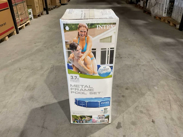 Intex 28212gn 3,7m opzetzwembad - afbeelding 2 van  8