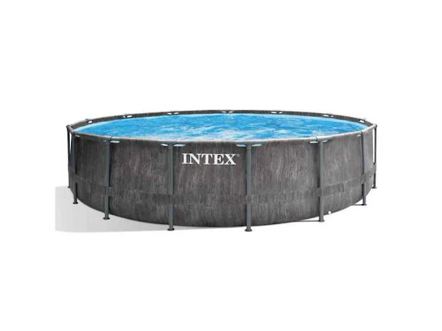Intex greywood prism frame opzetzwembad - afbeelding 1 van  4