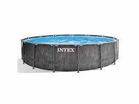 Intex greywood prism frame opzetzwembad - afbeelding 1 van  4