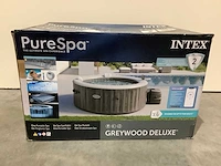 Intex pure spa greywood deluxe jacuzzi - afbeelding 2 van  5