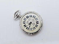 Intimus romeins mechanisch zakhorloge/pendanthorloge - afbeelding 2 van  4