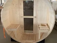 Intorelax sh1824 - 240 cm barrel sauna - afbeelding 9 van  11