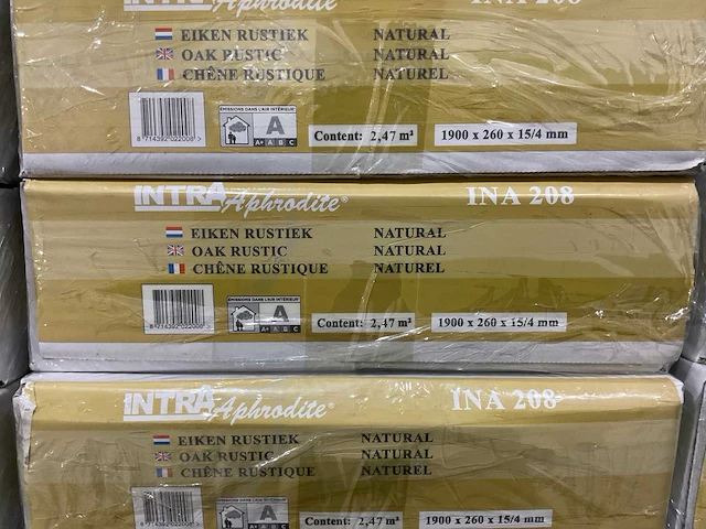 Intra aphrodite eiken rustiek naturel 118,5m2 houten vloer - afbeelding 5 van  5