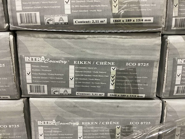 Intra country eiken 48,5m2 houten vloer - afbeelding 5 van  5