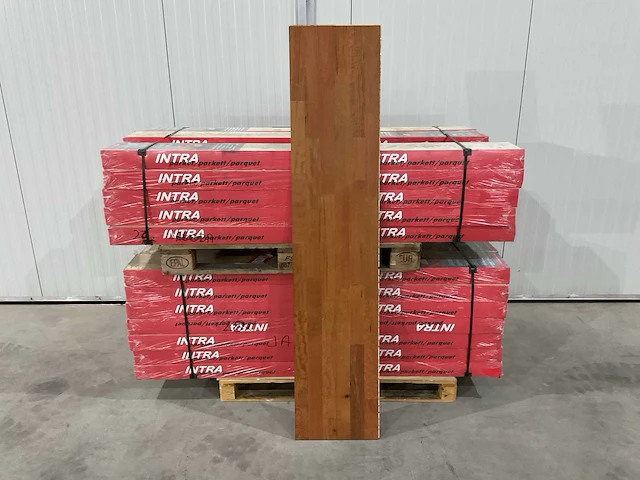 Intra parker jatoba 35,2m2 parketvloer - afbeelding 2 van  5