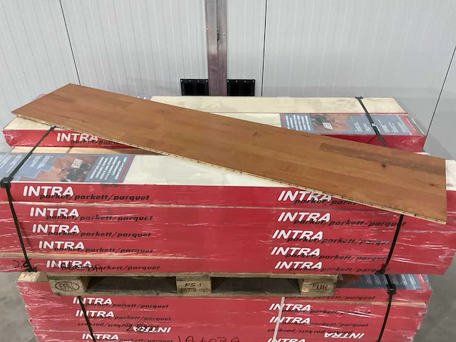 Intra parker jatoba 35,2m2 parketvloer - afbeelding 3 van  5