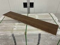 Intra promo eiken rustiek bruin mat gelakt 113,2m2 houten vloer - afbeelding 3 van  5