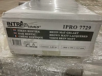 Intra promo eiken rustiek bruin mat gelakt 113,2m2 houten vloer - afbeelding 5 van  5