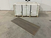 Intra promo eiken rustiek grijs mat gelakt 113,2m2 houten vloer - afbeelding 1 van  5