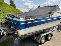 Invader mercury v6 v210 cc speedboot met trailer - afbeelding 2 van  35