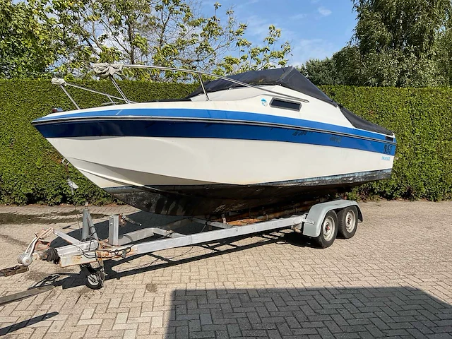 Invader mercury v6 v210 cc speedboot met trailer - afbeelding 3 van  35