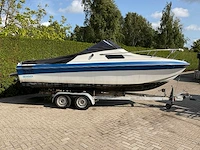 Invader mercury v6 v210 cc speedboot met trailer - afbeelding 23 van  35