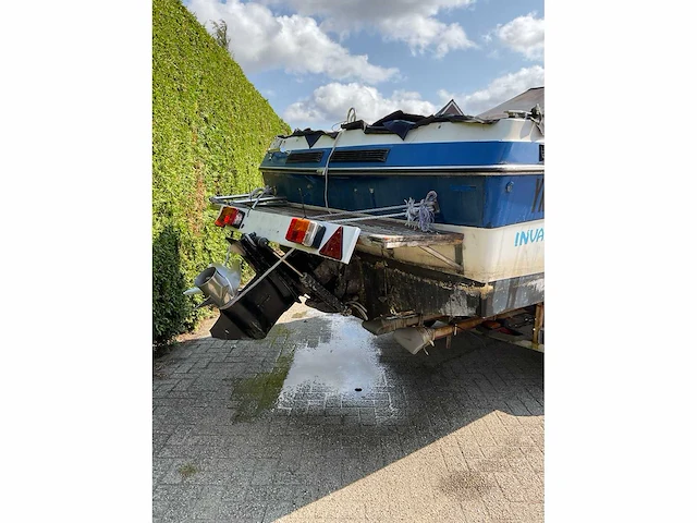 Invader mercury v6 v210 cc speedboot met trailer - afbeelding 34 van  35