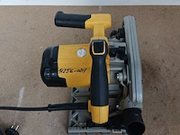 Invalcirkelzaag 165mm 230v (incl.rail 1,5m) dewalt, dws520kr, bouwjaar 2013 - afbeelding 2 van  9