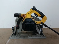 Invalcirkelzaag 165mm 230v (incl.rail 1,5m) dewalt, dws520kr, bouwjaar 2013 - afbeelding 5 van  9