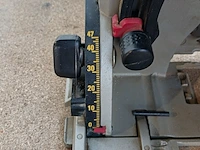 Invalcirkelzaag 165mm 230v (incl.rail 1,5m) dewalt, dws520kr, bouwjaar 2013 - afbeelding 6 van  9