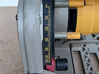 Invalcirkelzaag 165mm 230v (incl.rail 1,5m) dewalt, dws520kr, bouwjaar 2013 - afbeelding 8 van  9