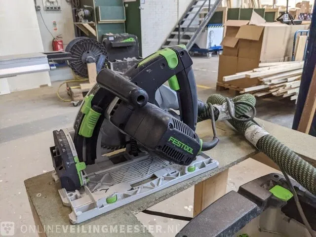 Invalcirkelzaag met stofafzuiging festool - afbeelding 3 van  9