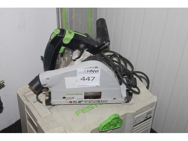 Invalzaag festool ts55 ebq met geleider 140 cm. - afbeelding 1 van  3
