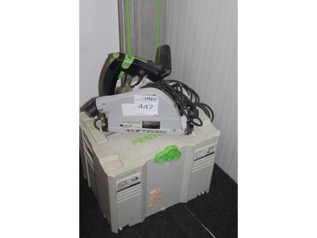 Invalzaag festool ts55 ebq met geleider 140 cm. - afbeelding 3 van  3