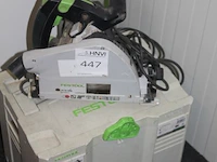 Invalzaag festool ts55 ebq met geleider 140 cm. - afbeelding 3 van  3