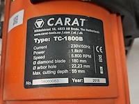 Invalzaag voor tegels 180mm 230v, carat, tc1800, 2018 - afbeelding 7 van  8