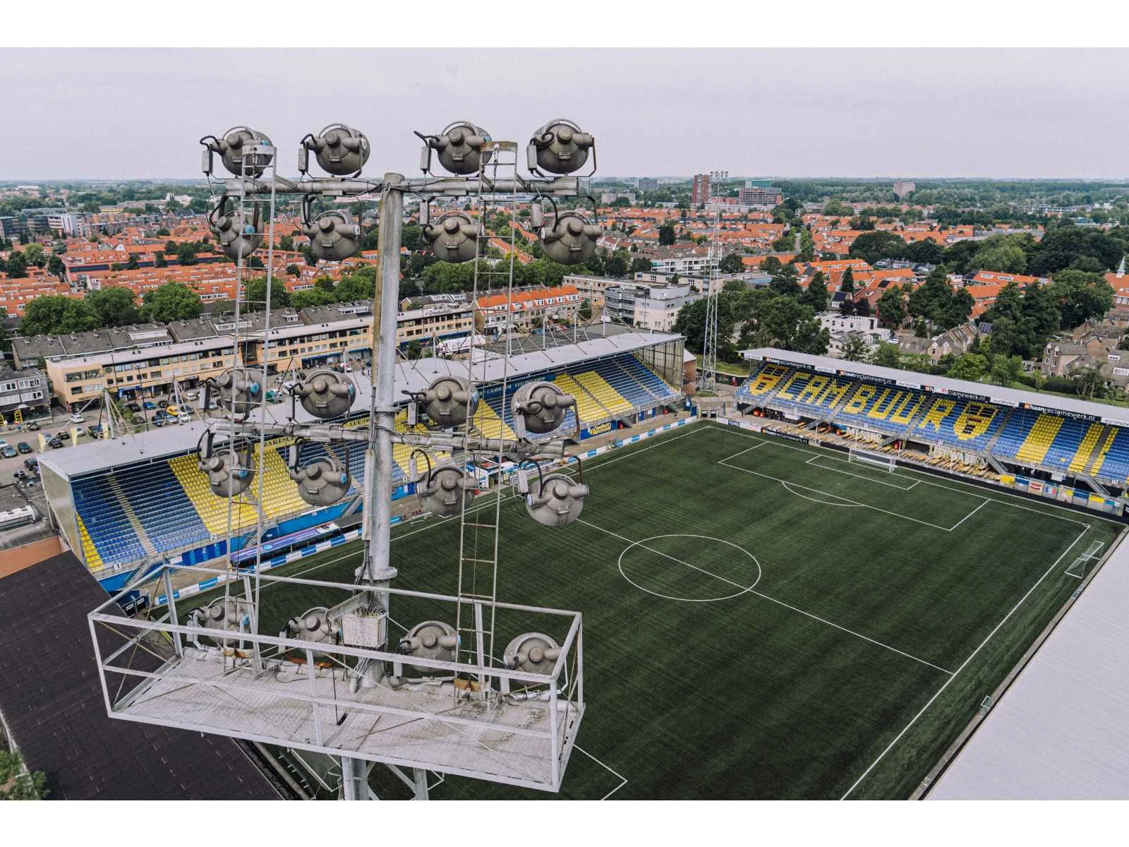 Inventaris voetbalstadion sc cambuur te leeuwarden