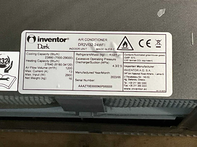 Inventor airco binnen en buitenunit - afbeelding 8 van  13