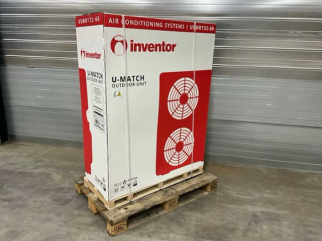 Inventor u5mrt32-60 warmtepomp buitenunit inverter r32 15kw - afbeelding 7 van  10