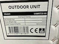 Inventor u5mrt32-60 warmtepomp buitenunit inverter r32 15kw - afbeelding 8 van  10