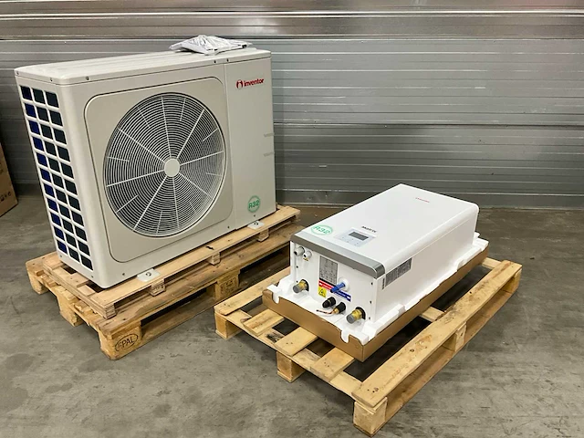 Inventor warmtepomp set binnen en buitenunit 8kw - afbeelding 1 van  18