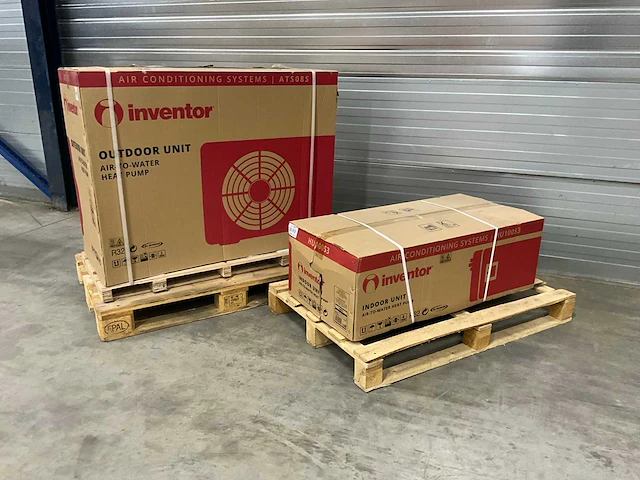 Inventor warmtepomp set binnen en buitenunit 8kw - afbeelding 11 van  18