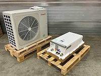 Inventor warmtepomp set binnen en buitenunit 8kw