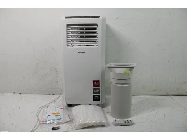 Inventum ac701 - mobiele airconditioner - airco - 3-in-1 functie - afstandsbediening - tot 60 m - afdichtingskit - wit - afbeelding 4 van  5