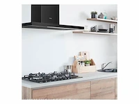 Inventum akb9015zwa - wandschouw afzuigkap - 90 cm - zwart - afbeelding 1 van  4
