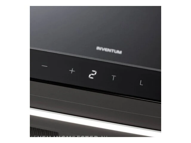 Inventum akb9015zwa - wandschouw afzuigkap - 90 cm - zwart - afbeelding 2 van  4