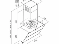 Inventum akd9000gtz afzuigkap - afbeelding 2 van  2