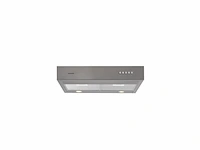 Inventum ako6015rvs onderbouw afzuigkap 60 cm 350 m3/h 3 standen rvs - afbeelding 1 van  2