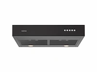Inventum ako6015zwa onderbouw afzuigkap 60 cm 350 m3/h 3 standen zwart - afbeelding 1 van  5