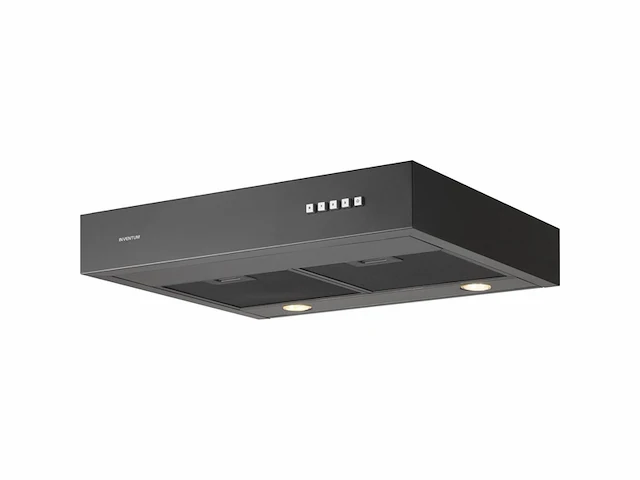 Inventum ako6015zwa onderbouw afzuigkap 60 cm 350 m3/h 3 standen zwart - afbeelding 2 van  5