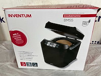 Inventum bm55 - broodbakmachine - brood 650/800 gram - 12 programma's - glutenvrij programma - pfas vrij - timer - 550 watt - zwart - afbeelding 2 van  2