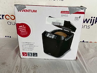 Inventum bm55 - broodbakmachine - brood 650/800 gram - 12 programma's - glutenvrij programma - pfas vrij - timer - 550 watt - zwart - afbeelding 2 van  2